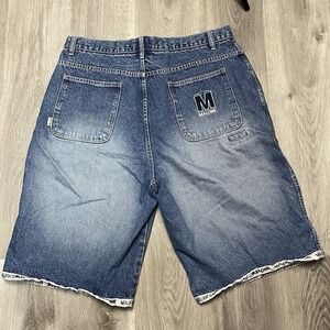 Maurice Malone Vintage 90's Y2K Mens Jean Shorts Size 40